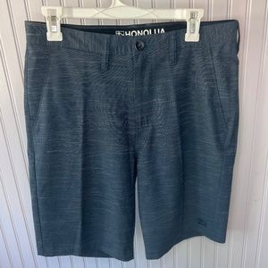 HONOLUA DARK GRAY SHORTS - SIZE 31